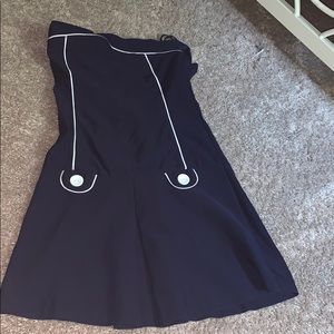 Navy blue dress